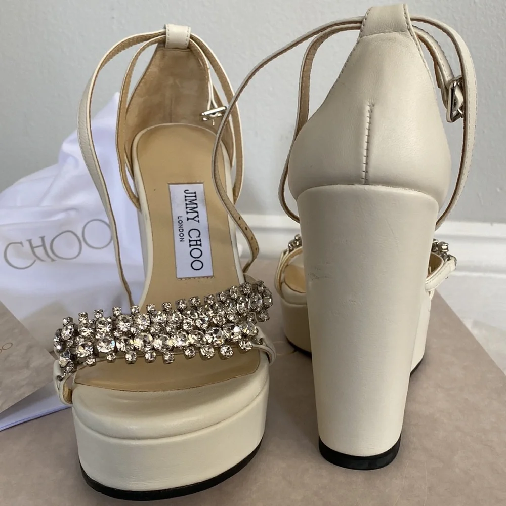 Jimmy Choo Bing Wedge 120 - Picture 7 of 16